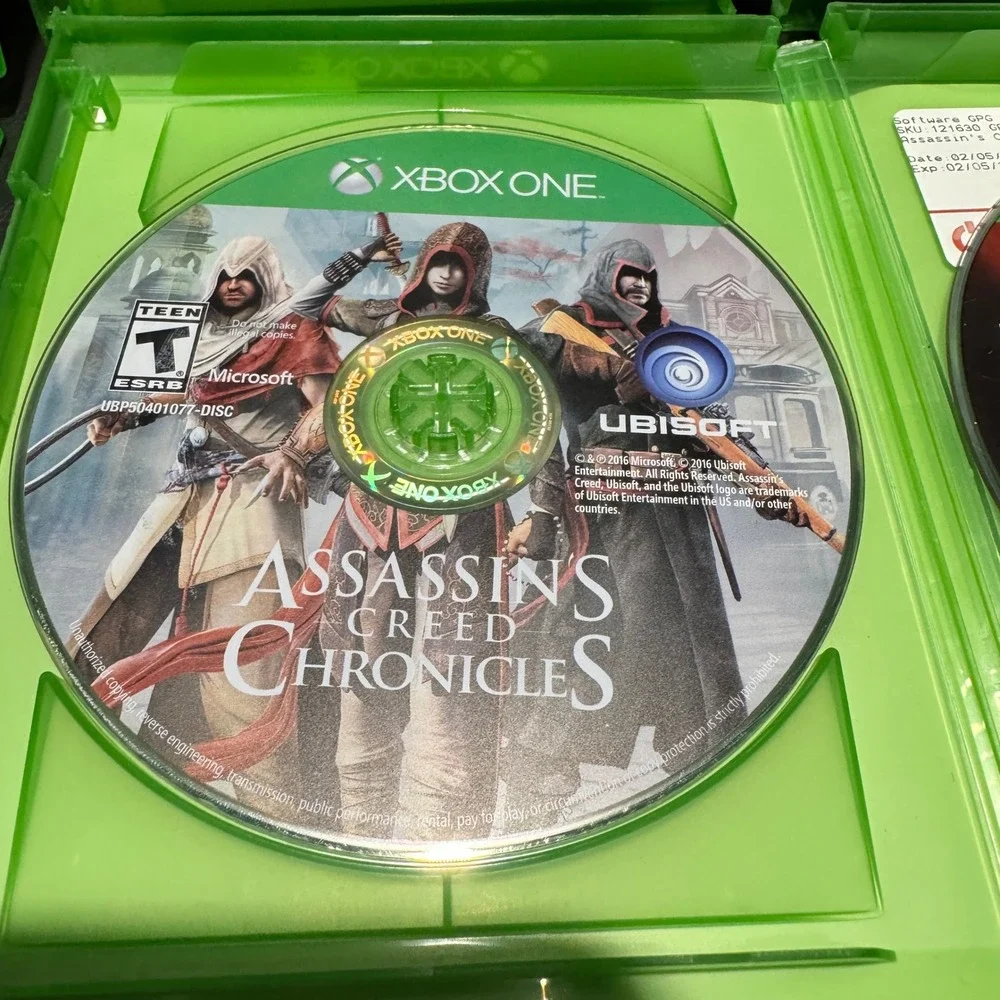 Xbox One Game Lot of 5 Batman Arkham Knight Assassins Creed WWE 2K20 NBA 2K17